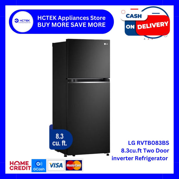 LG RVTB083BS 8.3 cu.ft Two Door Inverter Refrigerator