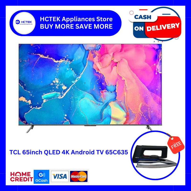 TCL 65inch QLED 4K Android TV 65C635