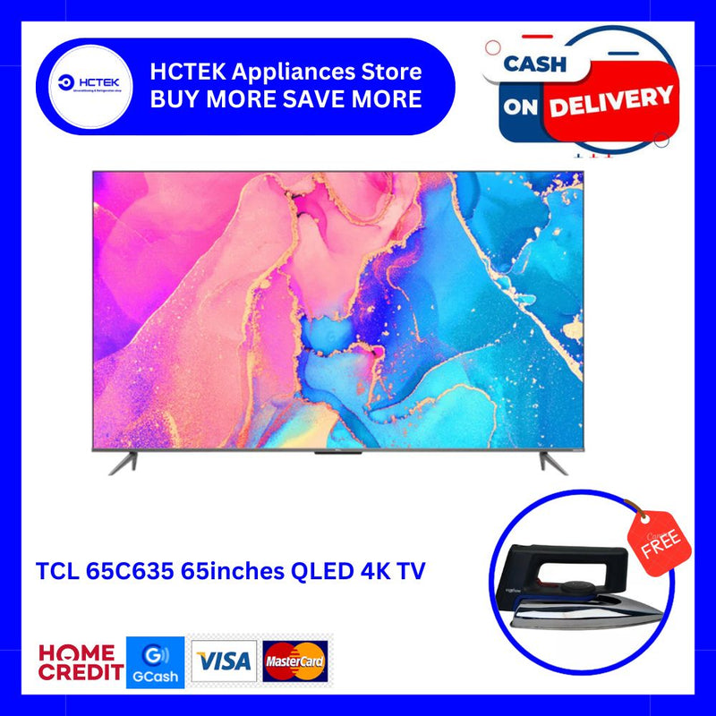 TCL 65C635 65 INCHES QLED 4K TV