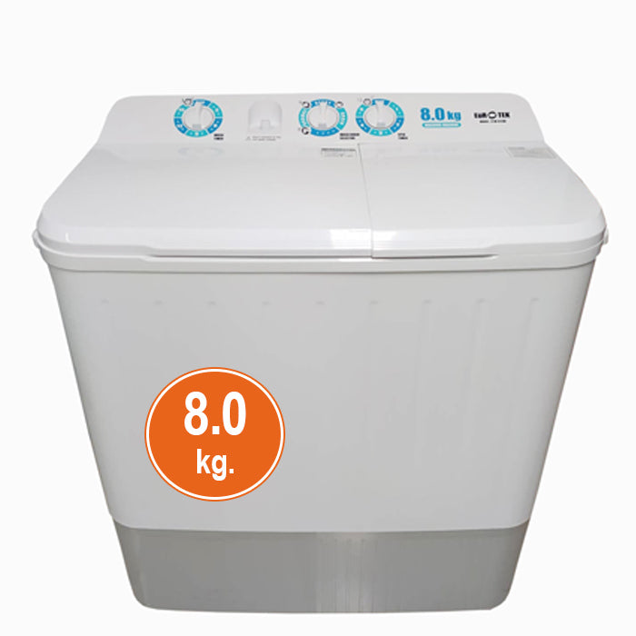 Eurotek ETW-813W 8kg Twin Tub Washing Machine