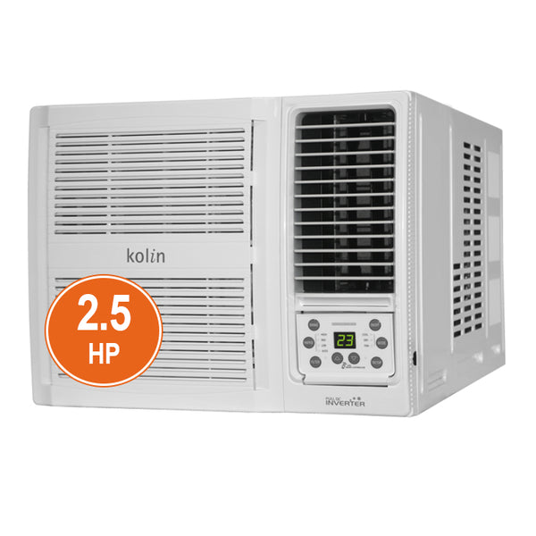 Kolin KAG-250WCINV 2.5HP Window Type Aircon Full DC Inverter with Smart Controller