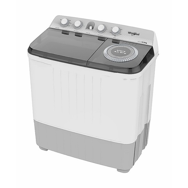Whirlpool NWDC10503BC 10.5 kg. Twin Tub Washing Machine