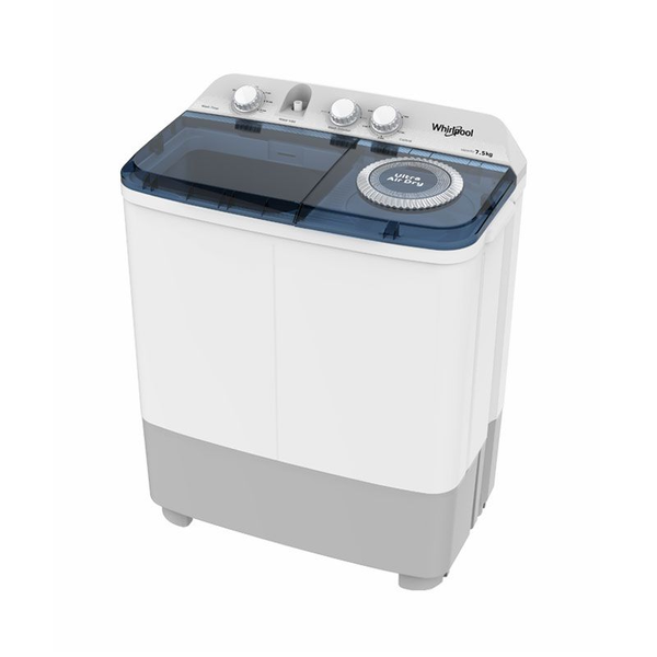 Whirlpool NWDC7503BN 7.5 kg. Twin Tub Washing Machine