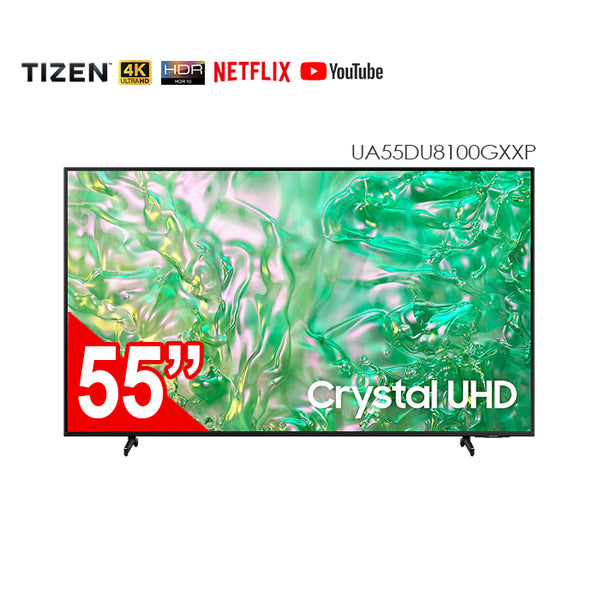 Samsung UA55DU8100GXXP 55in 4K Crystal UHD Smart TV