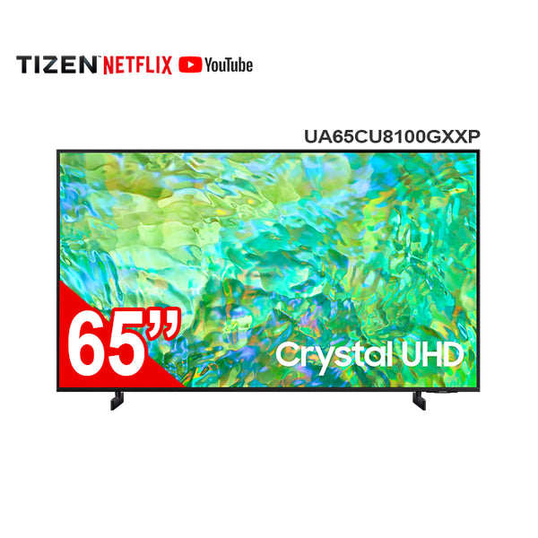 Samsung UA65CU8100GXXP 65in 4K Crystal UHD Smart TV