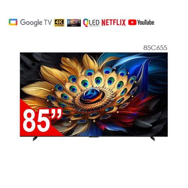 TCL 85C655 85in 4K Ultra HD QLED Google TV