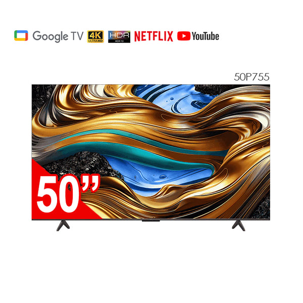 TCL 50P755 50in 4K Ultra HD Google TV