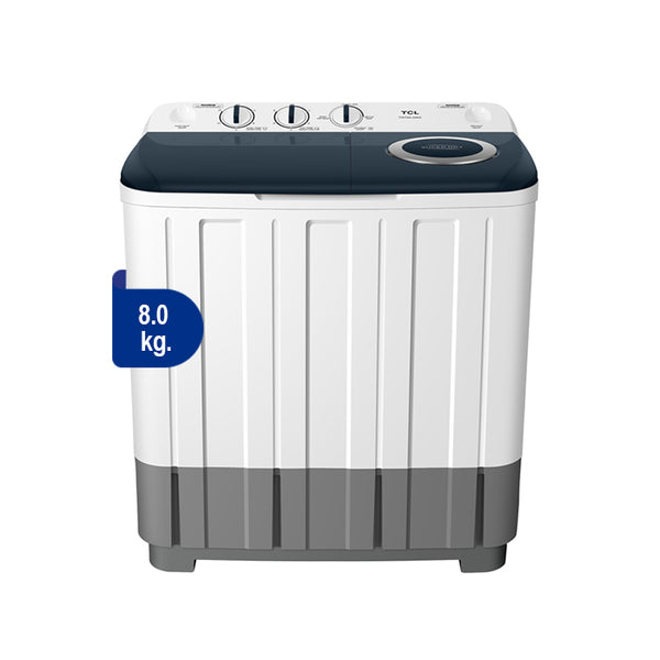 TCL TWT-80Z2 8kg Twin Tub Washing Machine