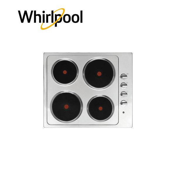 WHIRLPOOL AKC604E IX 60 cm. Hob – 4 Electric Hot Plates
