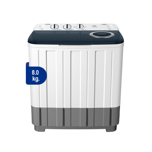 TCL TWT-80Z2 8kg Twin Tub Washing Machine