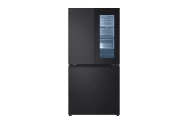 LG 25.6 Cu. Ft. French Door Refrigerator with Smart Inverter Compressor in Black Steel